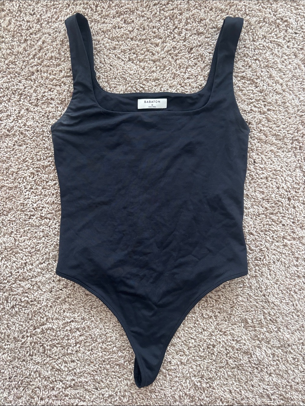 Babaton square neck tank bodysuit